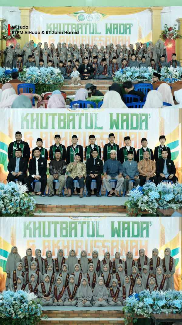 Khutbatul Wada’ dan Akhirussanah PTPM Al Huda dan Rumah Tahfidz Zahri Hamid 1447 H  / 2026 M